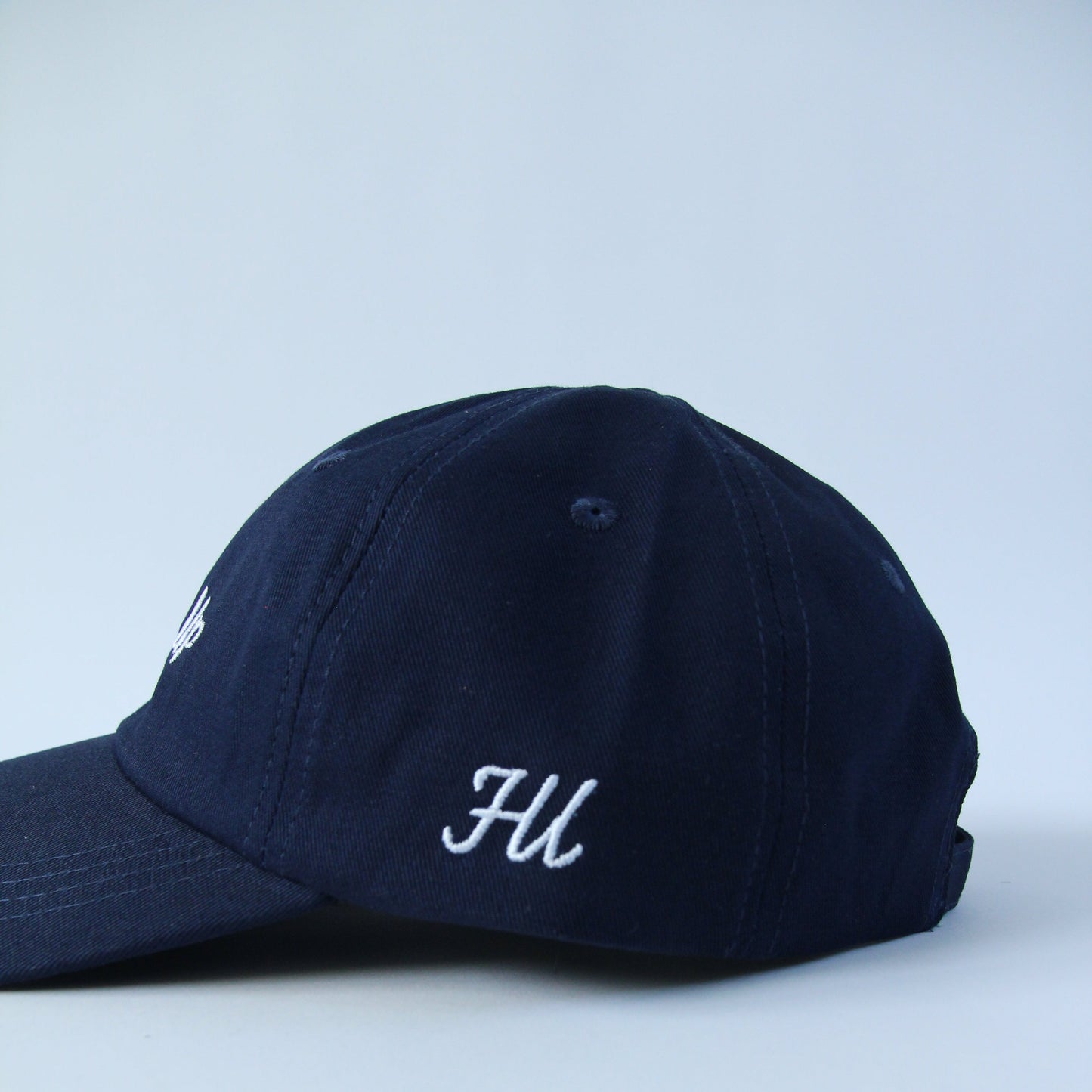 Head Up Script Cap - Navy