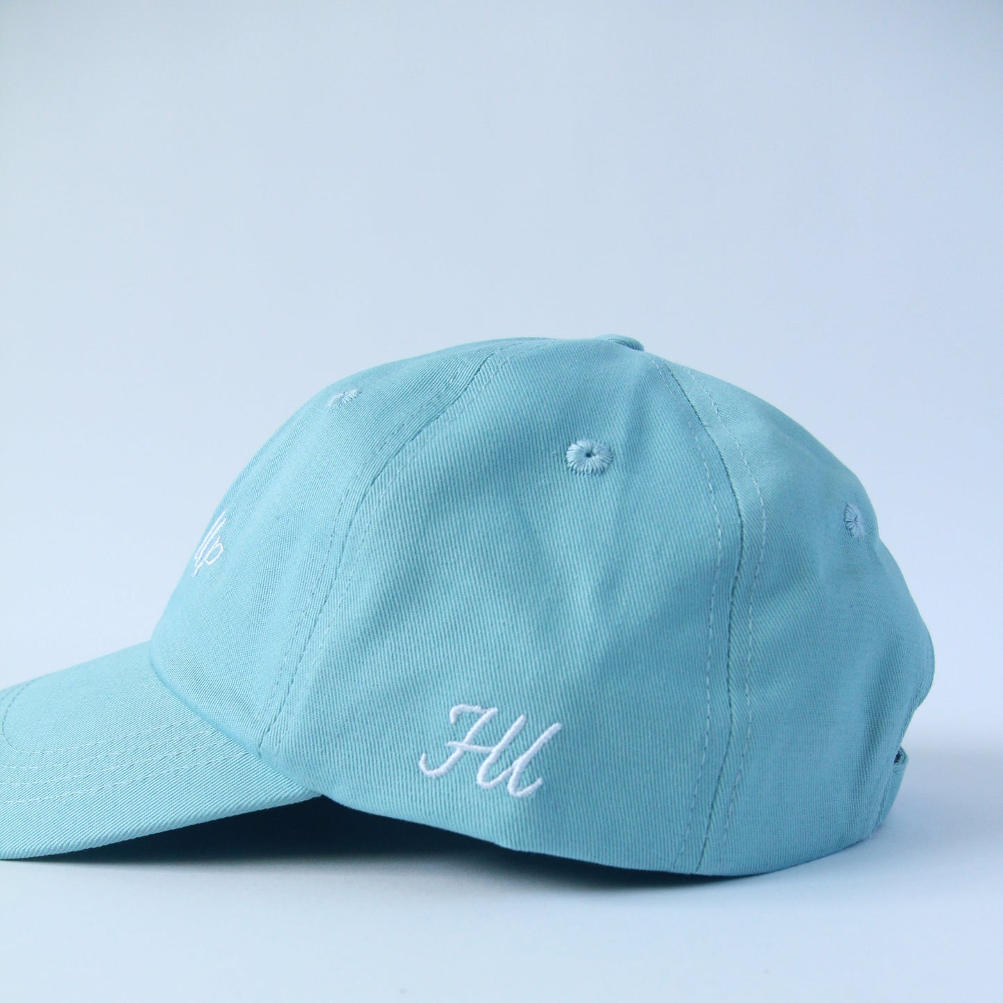 Head Up Script Cap - Light Blue
