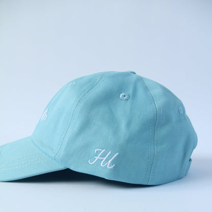 Head Up Script Cap - Light Blue