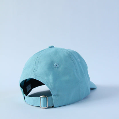 Head Up Script Cap - Light Blue